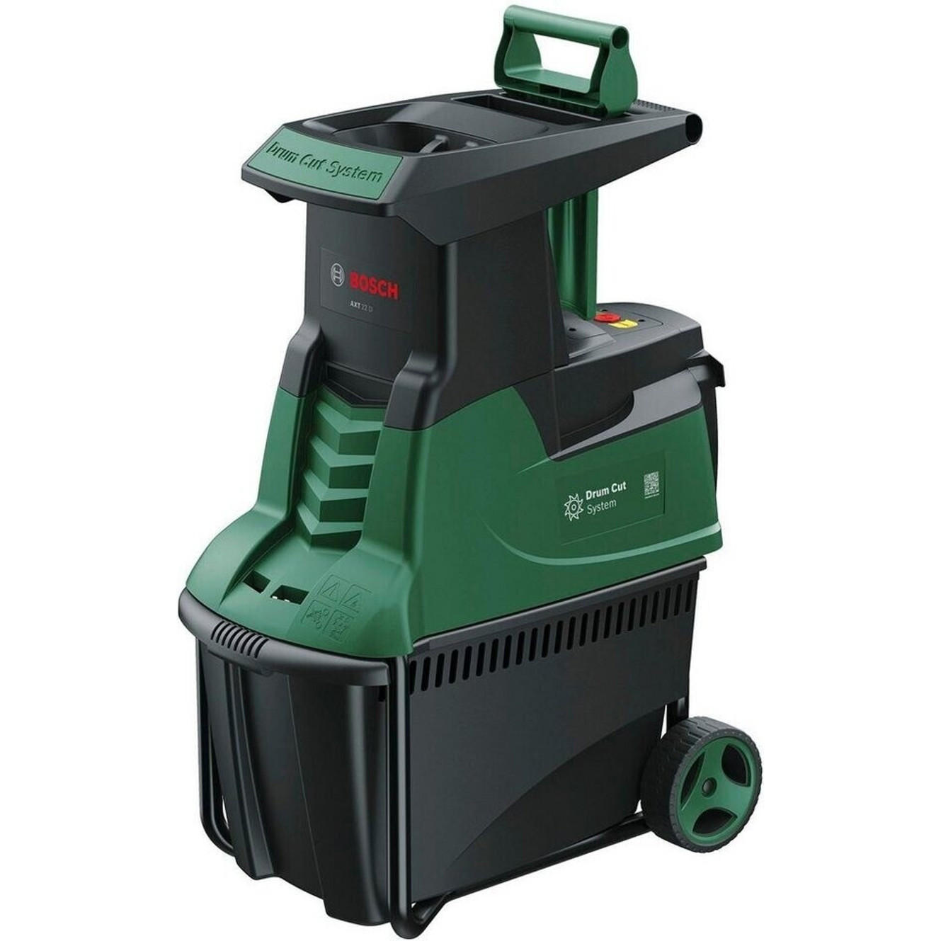 Bosch - AXT 22 D - Häcksler - 2.200 Watt, 53 Liter, 38 cm Aststärke