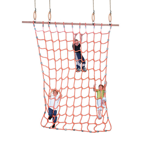 Sport-Thieme - Kletternetz - Turngeräte - Polypropylen Orange, 3,5 m