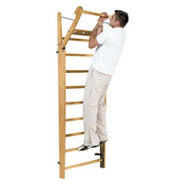 NOHrD - Sprossenwand - Kletteranlagen - aus Eiche, ausklappbar, 10 Sprossen