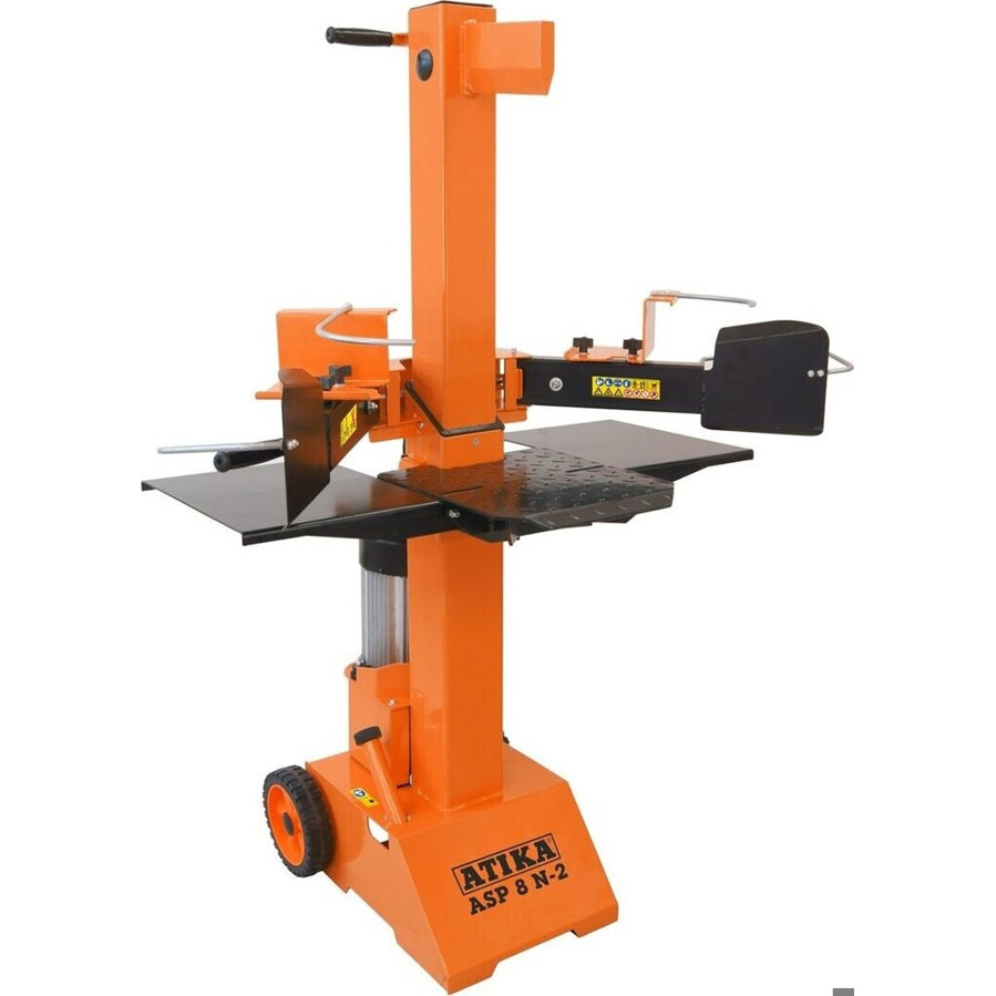 Atika - ASP 8 N-2 - Elektro-Holzspalter - 8 t Spaltdruck, 55 cm Spaltgutlänge