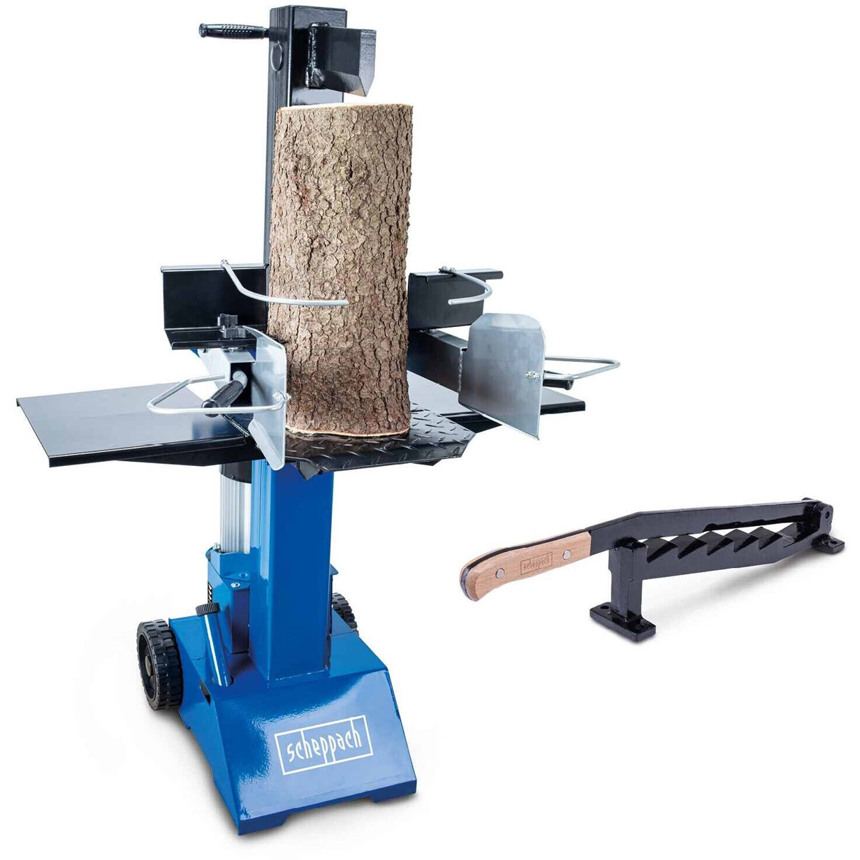 Scheppach - HL810 - Holzspalter - 8 t Spaltdruck, 55 cm Spaltgutlänge