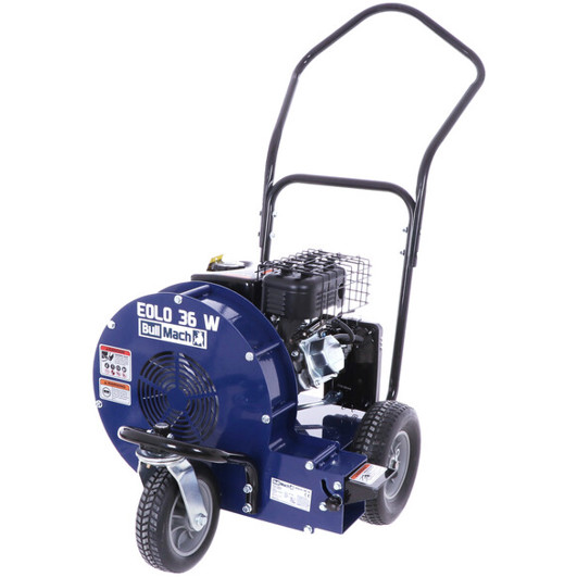 Bullmach - EOLO - 36 W - Benzin-Laubsauger - 7 PS, 55 kg, Benzinbetrieb