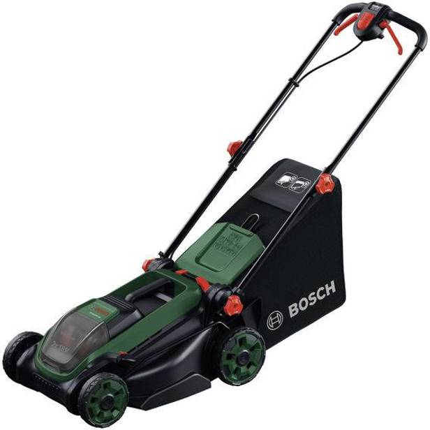 Bosch Home and Garden - ROTAK18V2-38 - Akku-Rasenmäher - 18V, 38 mm Schnittbreite, 40l Fangkorb