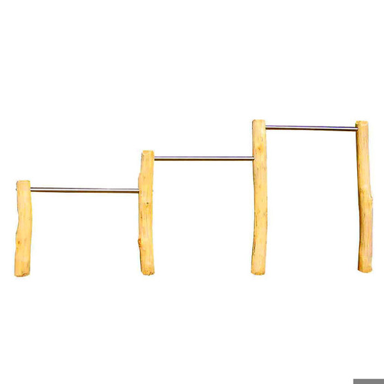 Baumann+Trapp - Reckanlage - Reckanlage - 3-fach, Edelstahl V2A