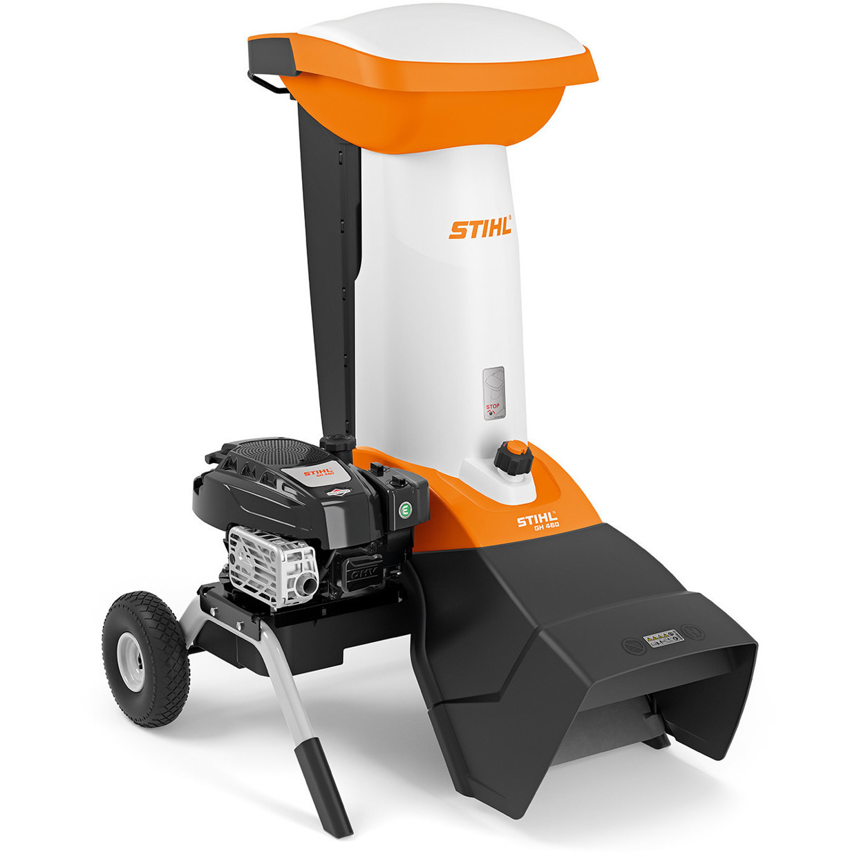 Stihl - GH 460 - Messerhäcksler - 4,6 PS, 59 kg, 6 cm Aststärke