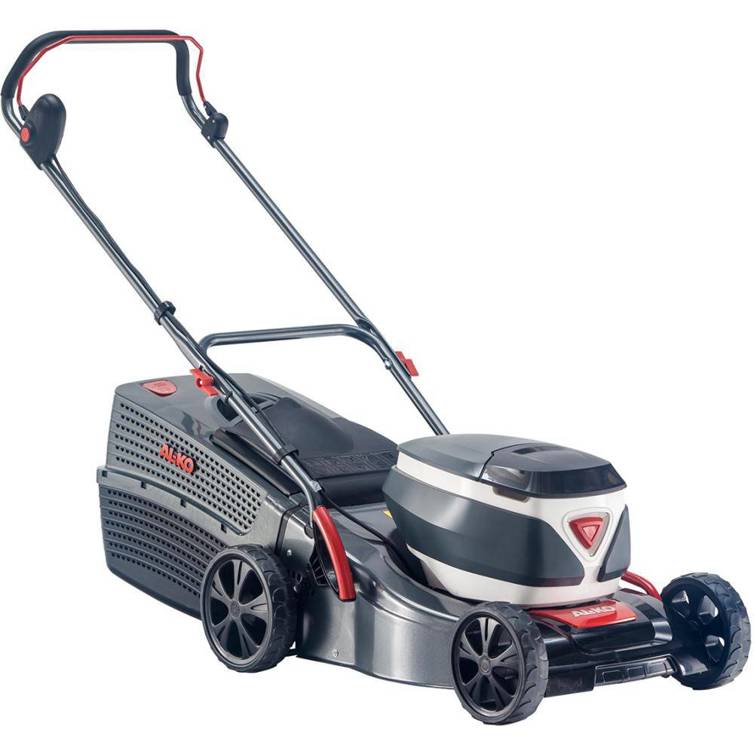 AL-KO - Akku-Rasenmäher - 42.2 Li comfort - Rasenmäher - zwei Akkus, Füllstandsanzeige, Stahlblechgehäuse