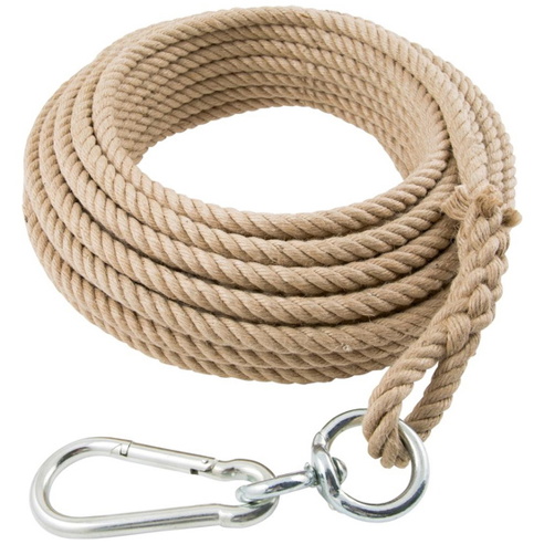 Braun - Hanfseil - 71516-20-SCH/W/EAN - Kletteranlagen - 16 mm Ø, 20 m Länge, 38 kg Tragkraft