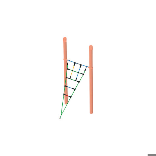 Huck Seilspielgeräte - Vario-Kletterpark Einzelelement "Kletterleiter" - Kletteranlagen - Für Kinder ab 4 Jahren, DIN EN 1176