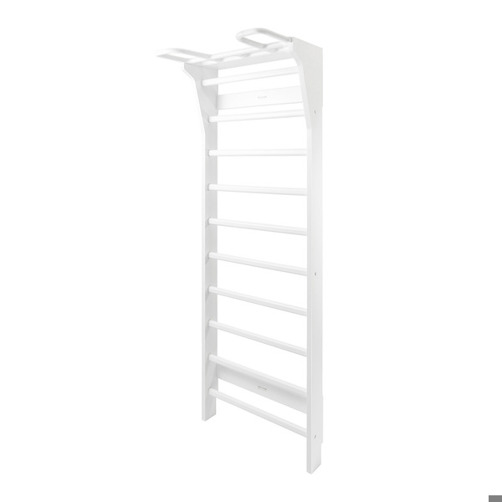 Fitwood - Aarni - Sprossenwand - Weiß, 150 kg Belastbarkeit