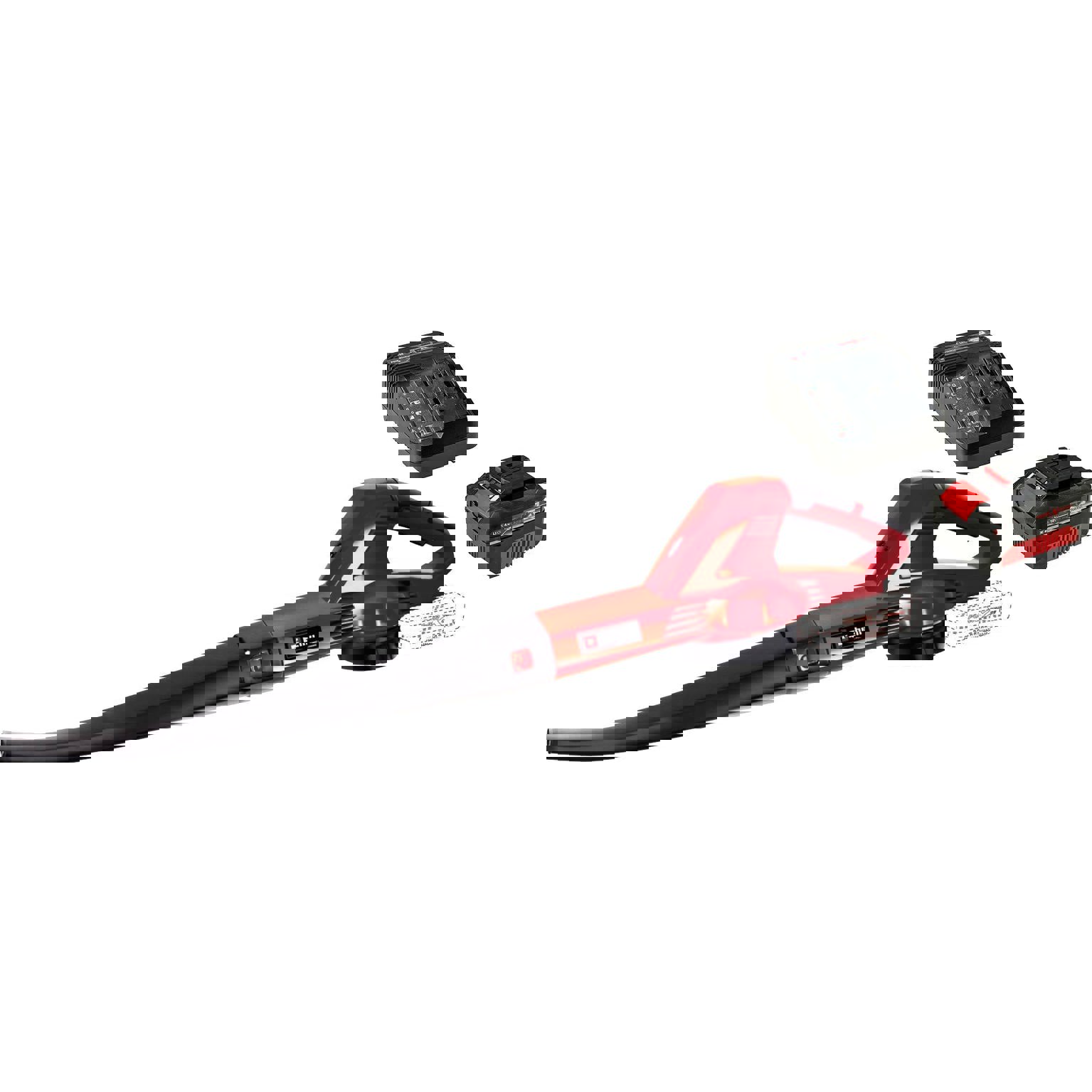 Einhell - GC-CL 18 Li E - 1462476+1668363 - Laubbläser - inkl. Akku, inkl. Ladegerät, 210 km/h Blasgeschwindigkeit