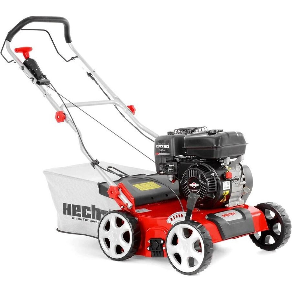 Hecht - Benzin-Vertikutierer - 5676 - Vertikutierer - 163 ccm Hubraum, 40 cm Arbeitsbreite, 45 Liter Fangkorbvolumen