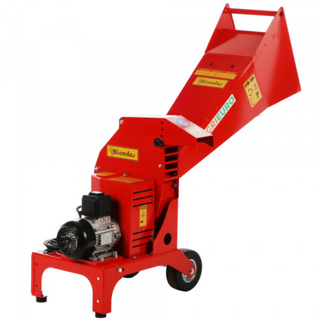 AgriEuro - BIONDA - Elektro-Häcksler - 3.000 W, 6 cm Aststärke, Messer-Schneidwerk