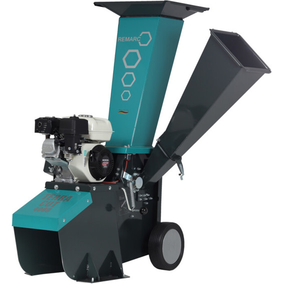 Remarc - Terra Cut 4000 - Häcksler - Messerschneidwerk, Benzin-Häcksler, 650 kg/h