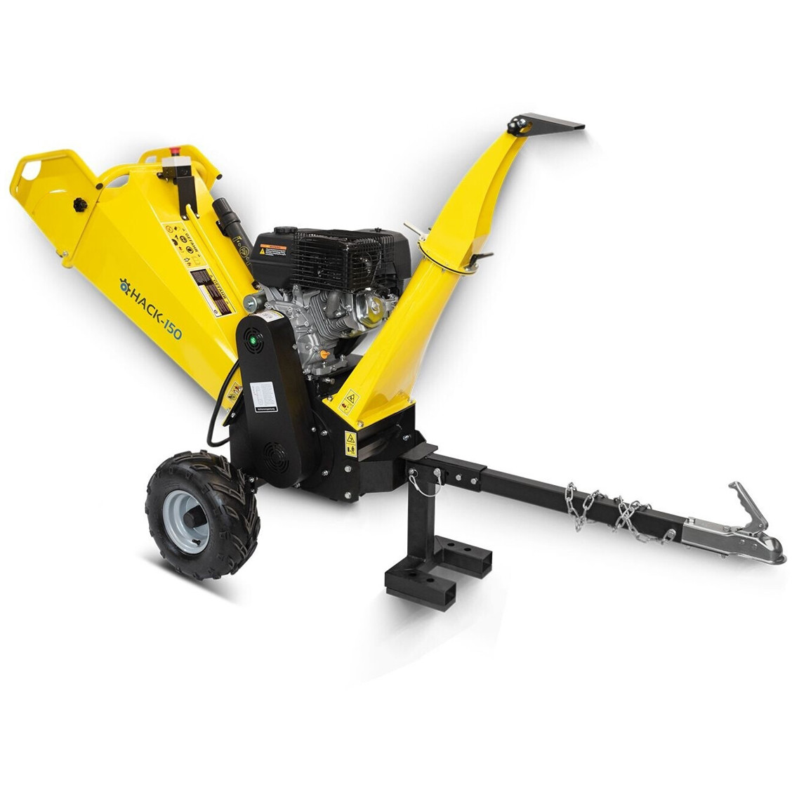 BAMATO - HACK-150 - Benzin-Häcksler - 12.24 PS, 12 cm Aststärke, 420 cm³ Hubraum