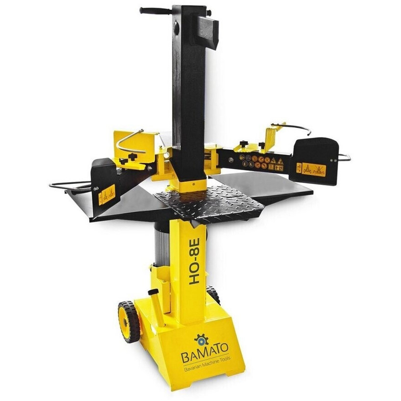 BAMATO - HO-8E - Holzspalter - 8 t Spaltdruck, 3,5 kW Leistung, stehend