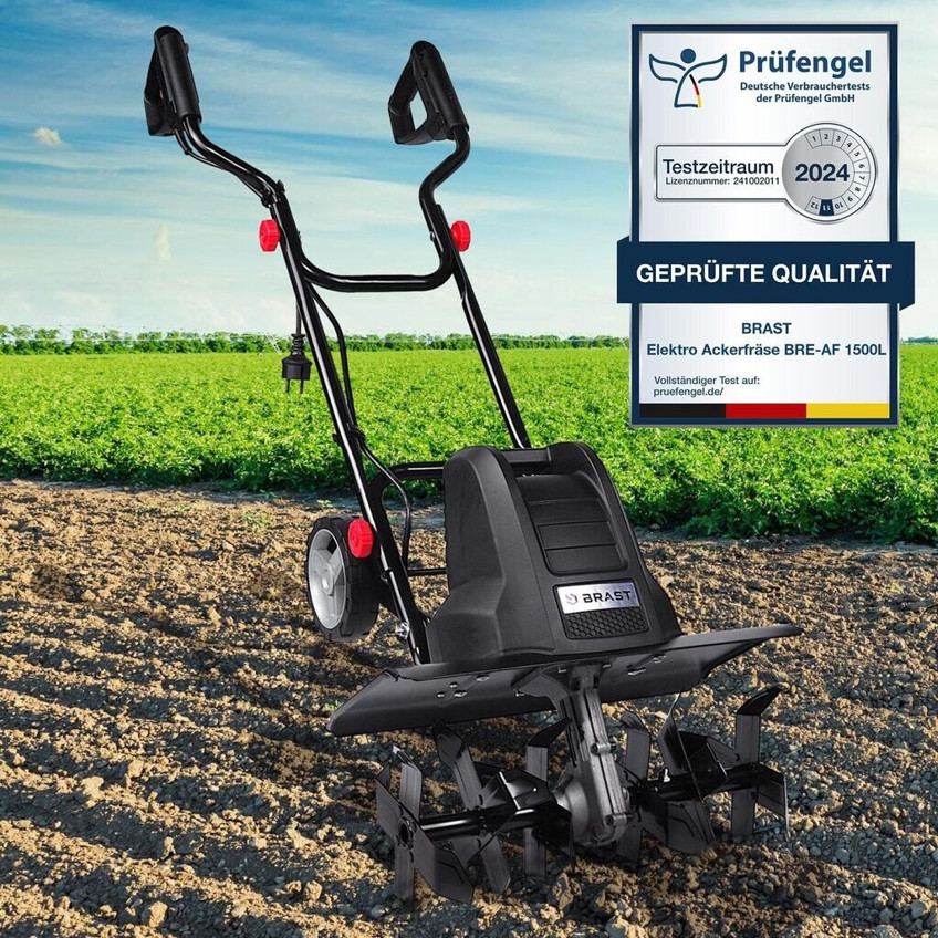 Brast - Elektro-Motorhacke 1500L - Motorhacke - 1500 Watt, 45 cm Arbeitsbreite
