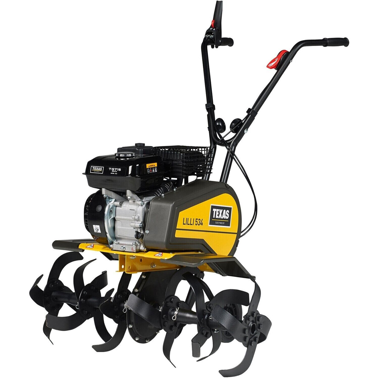 Texas - Lilli 534TG - Motorhacke - Benzin, 85 cm Arbeitsbreite, 4000 Watt Leistung