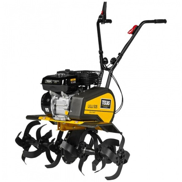 Texas - Benzin Gartenfräse - Benzin-Motorhacke - 4.000 W, 5,5 PS, 33 cm Arbeitstiefe