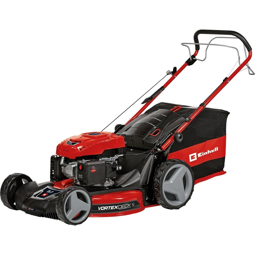 Einhell - GC-PM 56/2 S HW - Benzin-Rasenmäher - 4-Takt, 56 cm Schnittbreite, Mulchfunktion