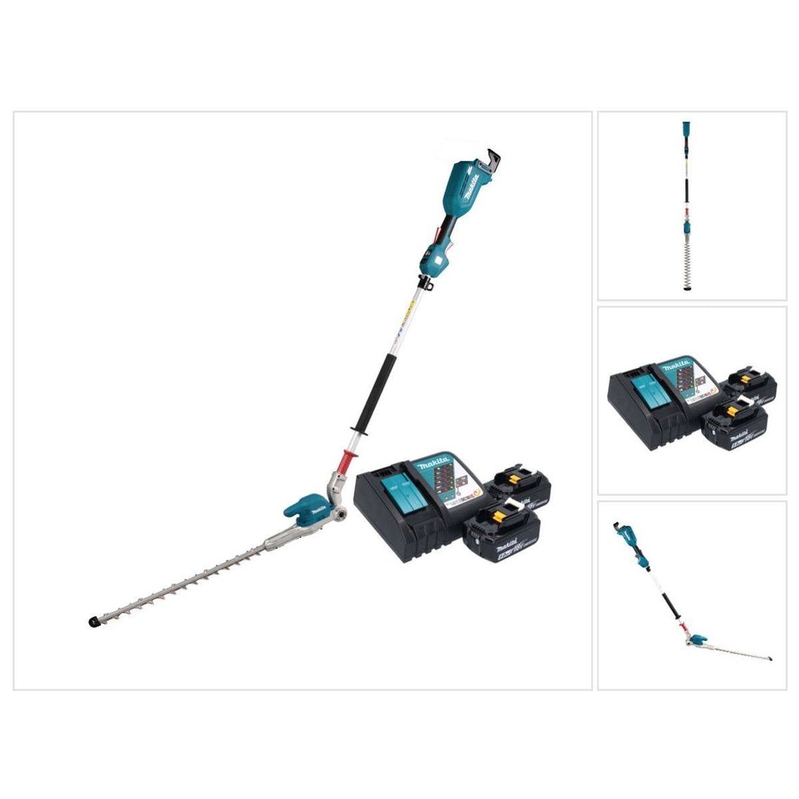 Makita - Akku Heckenschneider - DUN 500 WRT2 - Bürstenlos, 18 V, 50 cm Schnittlänge