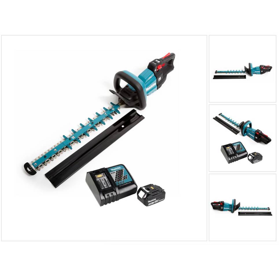 Makita - Akku Heckenschere - DUH 502 RF1 - Heckenschere - 18V, 50cm Schnittlänge, 3,0 Ah Akku