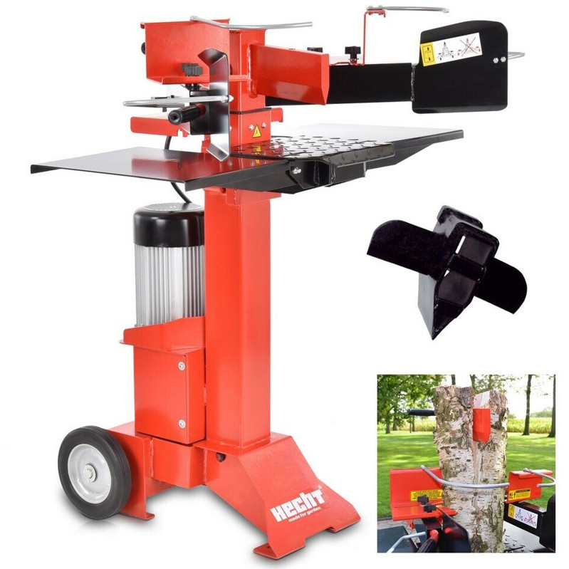 Hecht - Holzspalter - Elektro-Holzspalter - 7 t Spaltdruck, stehend, 30 cm Spaltgut