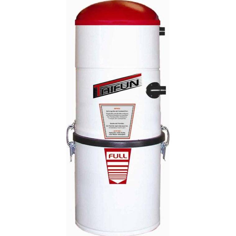 HERZ - Zentralsauger - CP-Taifun - Laubsauger, Laubbläser - 1800 W, 580 AirWatt