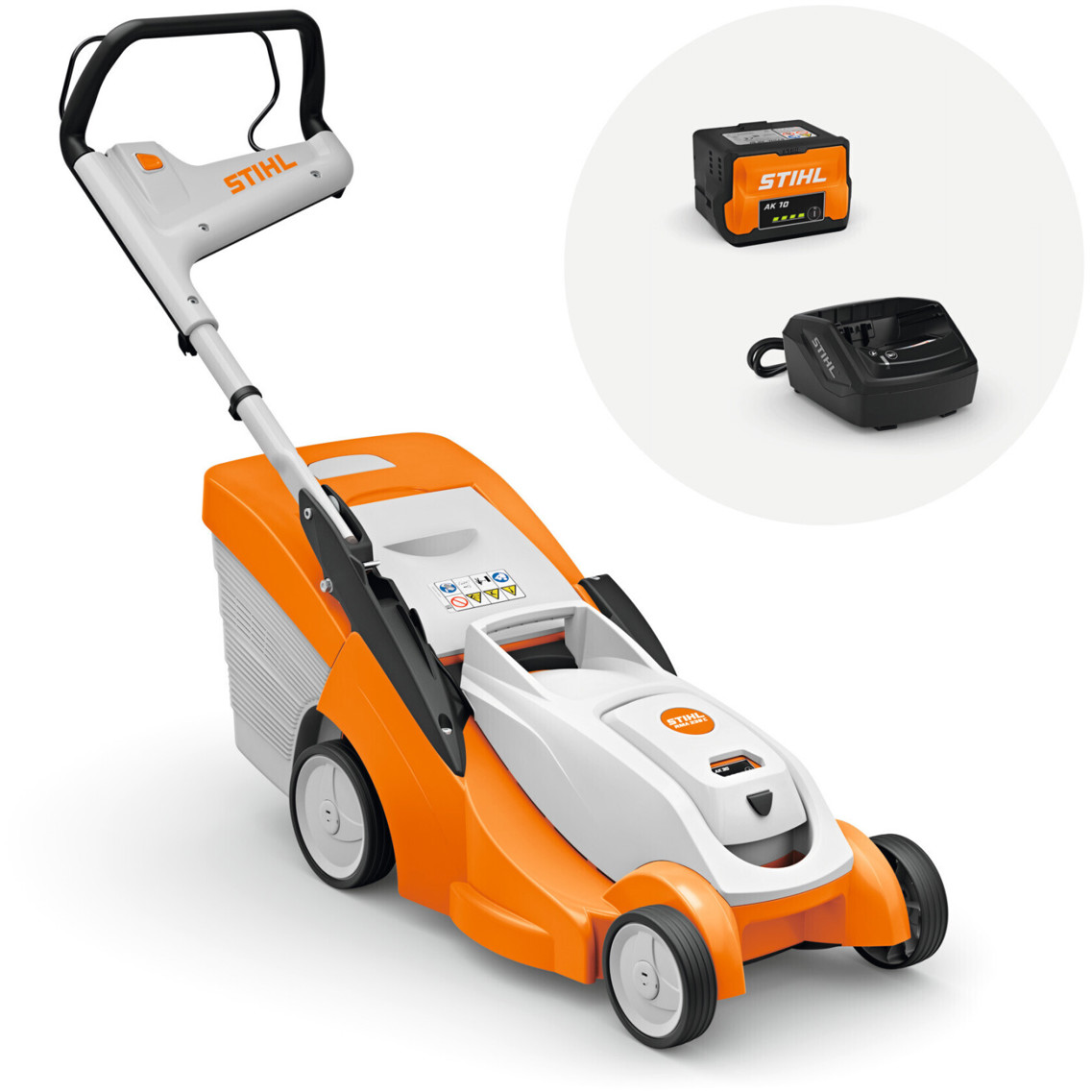 Stihl - RMA 239 C Set - Akku-Rasenmäher - 37 cm Schnittbreite, 40 Liter Fangkorb, für bis zu 250 m²