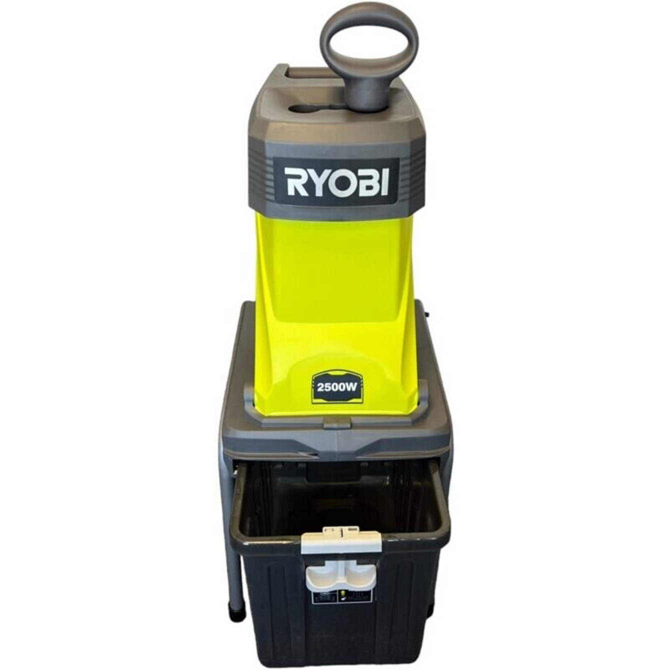 Ryobi - RSH2545B - Elektro-Häcksler - 2.500 W Leistung, 4,5 cm Aststärke, 40 Liter Fangsack