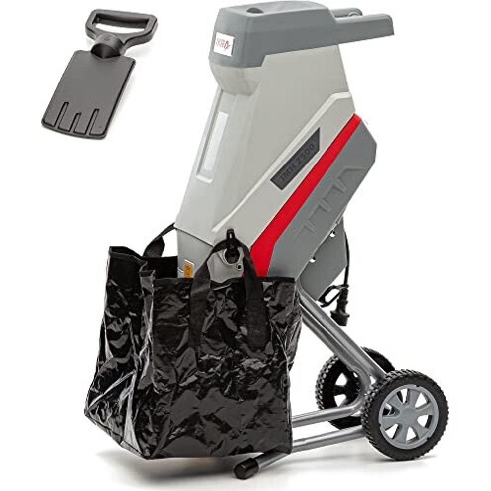 Ikra - Elektro-Gartenhäcksler - IMH 2500 - Messerhäcksler, 2.500 W, 50 Liter Fangsack