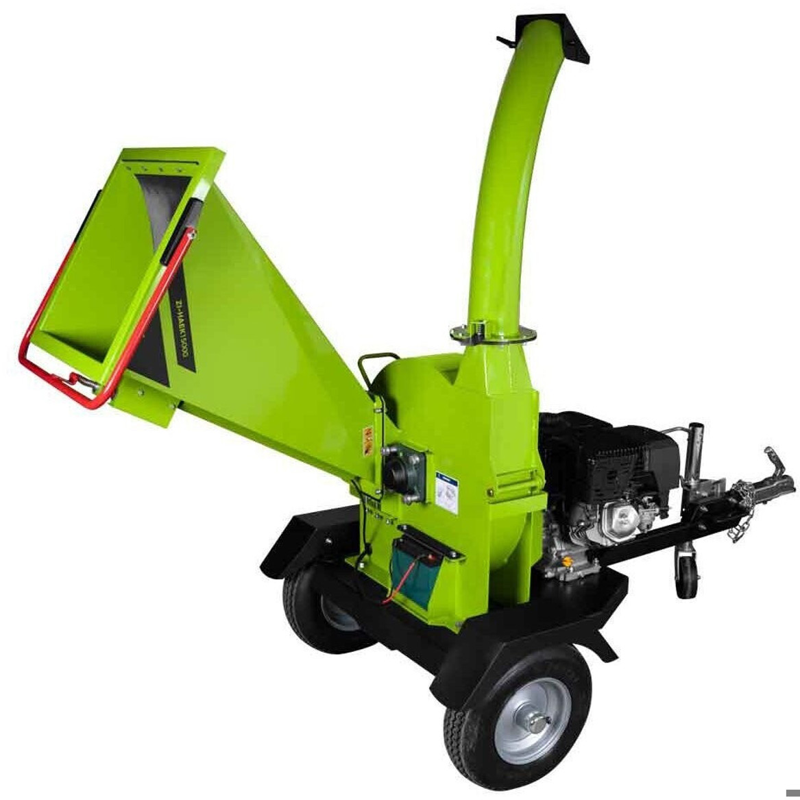 Zipper - Gartenhäcksler - ZI-HAEK15000 - Messerhäcksler - 420 cm³, 12,24 PS, 12 cm Aststärke