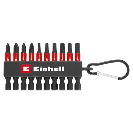 kwb - Impact-Bit-Set - 118633 - Sporthallenausstattung - 10-teilig, S2-Stahl, Karabiner