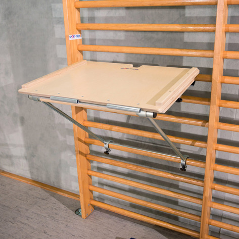 Sport-Thieme - Sprossenwand-Podest für Schiefe Ebene - Kletteranlagen - inkl. Bügel, Birke-Multiplex, 76x60 cm