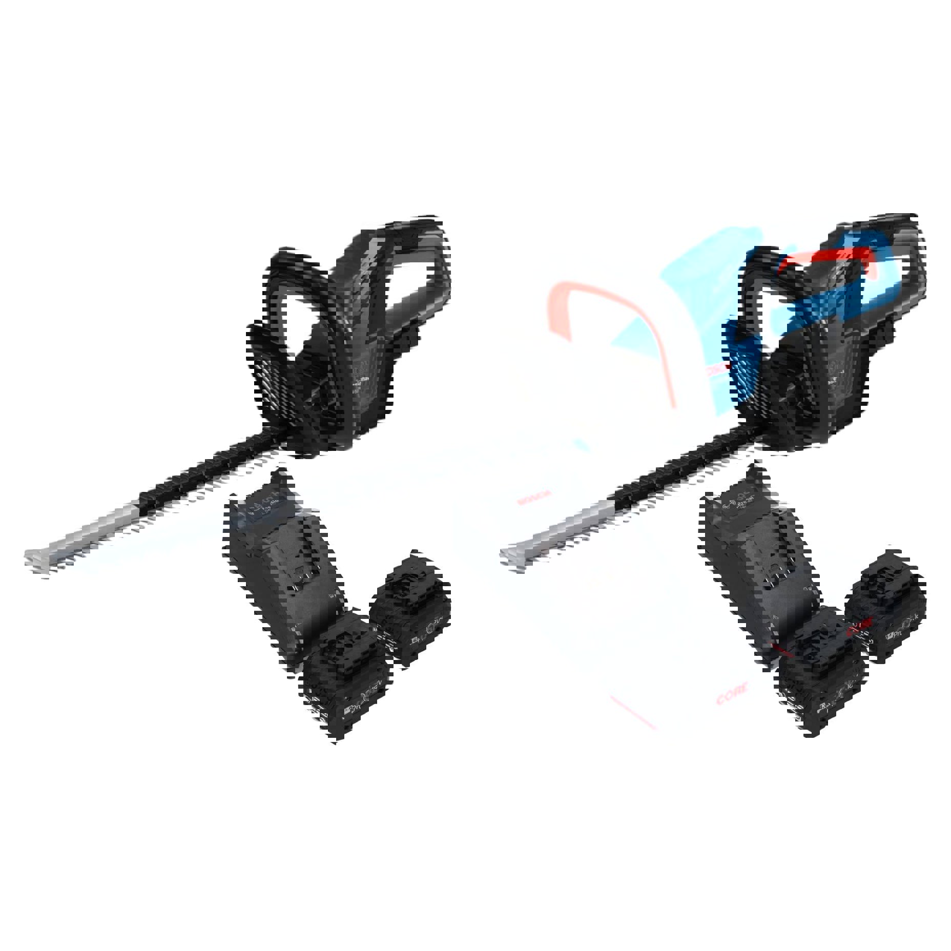 Bosch Professional - GHE 18V-50 - Akku-Heckenschere - 50 cm Messerlänge, Anti-Blocking System