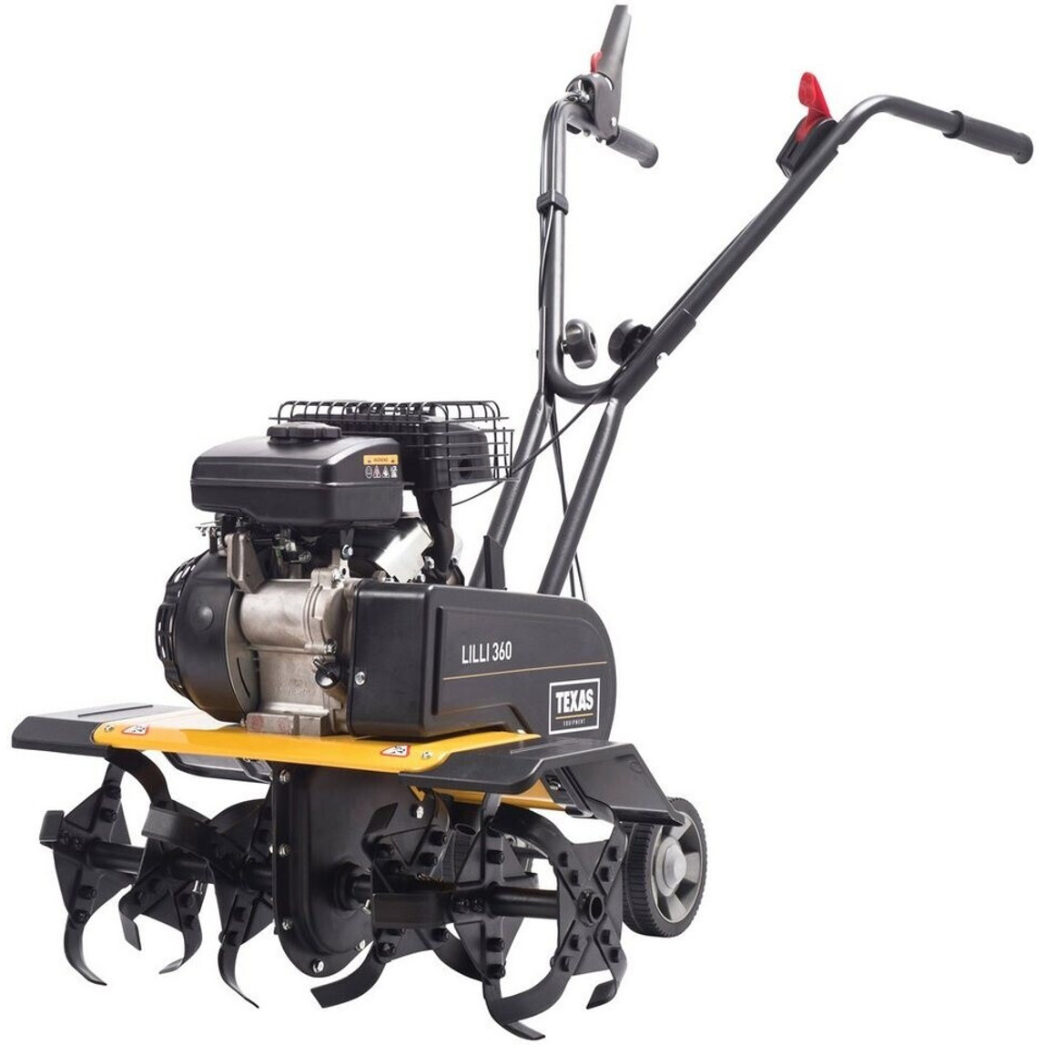 Texas - Lilli - 360TG - Benzin-Motorhacke - 1,9 PS, 60 cm Arbeitsbreite, Seilzugstart