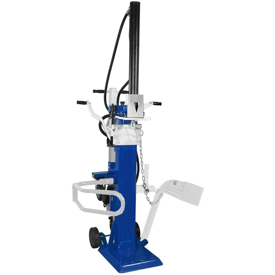 Holzmaster24 - Langholzspalter - HP14HM - Elektro-Holzspalter - 14 t Spaltdruck, 400 V, 104 cm Spaltgutlänge