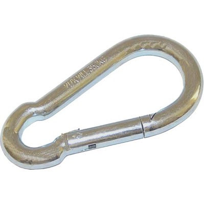 Dresselhaus - Feuerwehr-Karabinerhaken - 4235/001/79 180x14 - Kletteranlagen - Stahl, galvanisch verzinkt