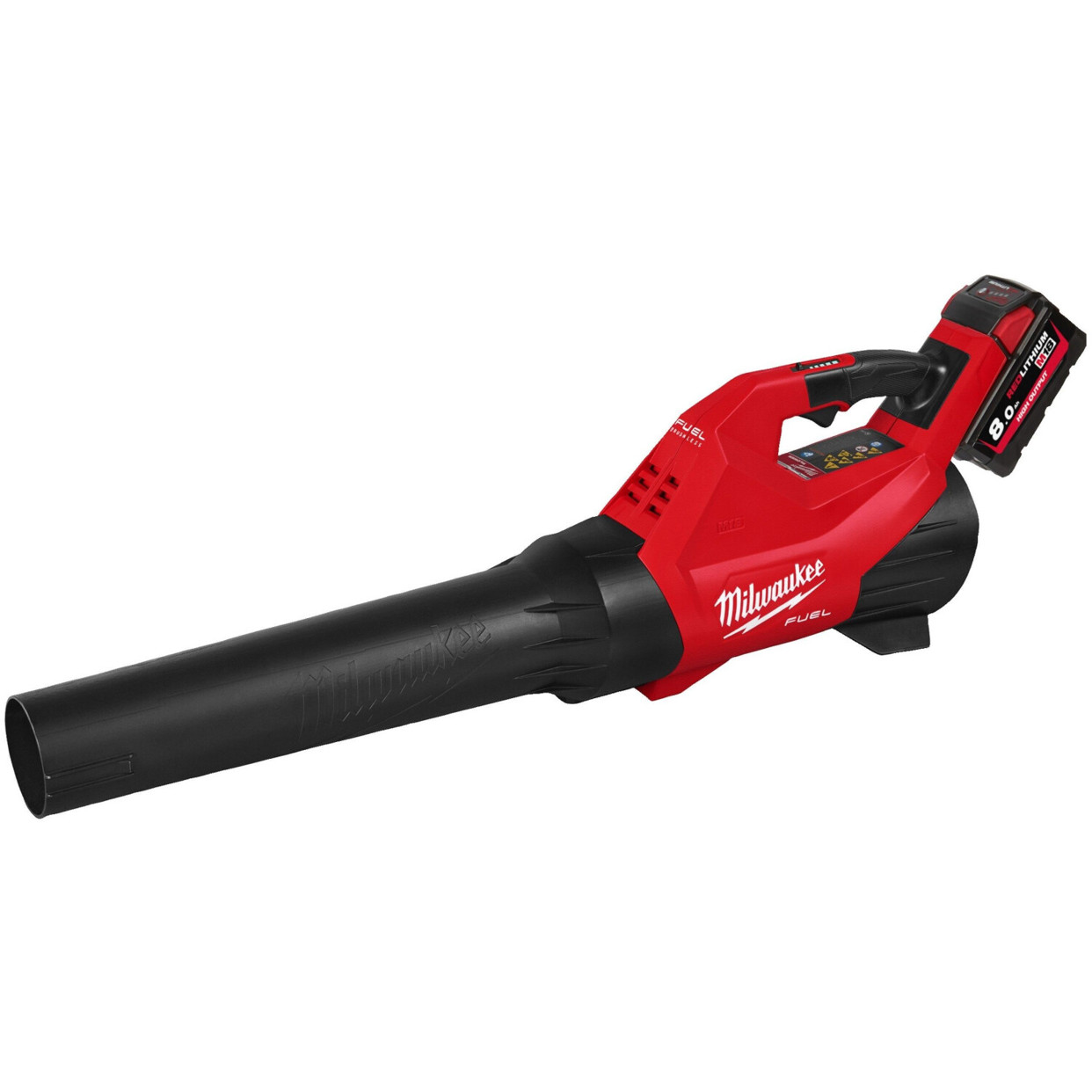 Milwaukee - M18 FBLG3-802 - Akku-Laubbläser - 193 km/h Gebläse, 14,2 m³/min Saugleistung